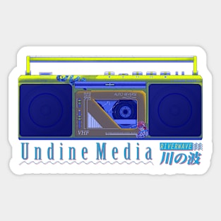 Undine Media Sticker!! Sticker